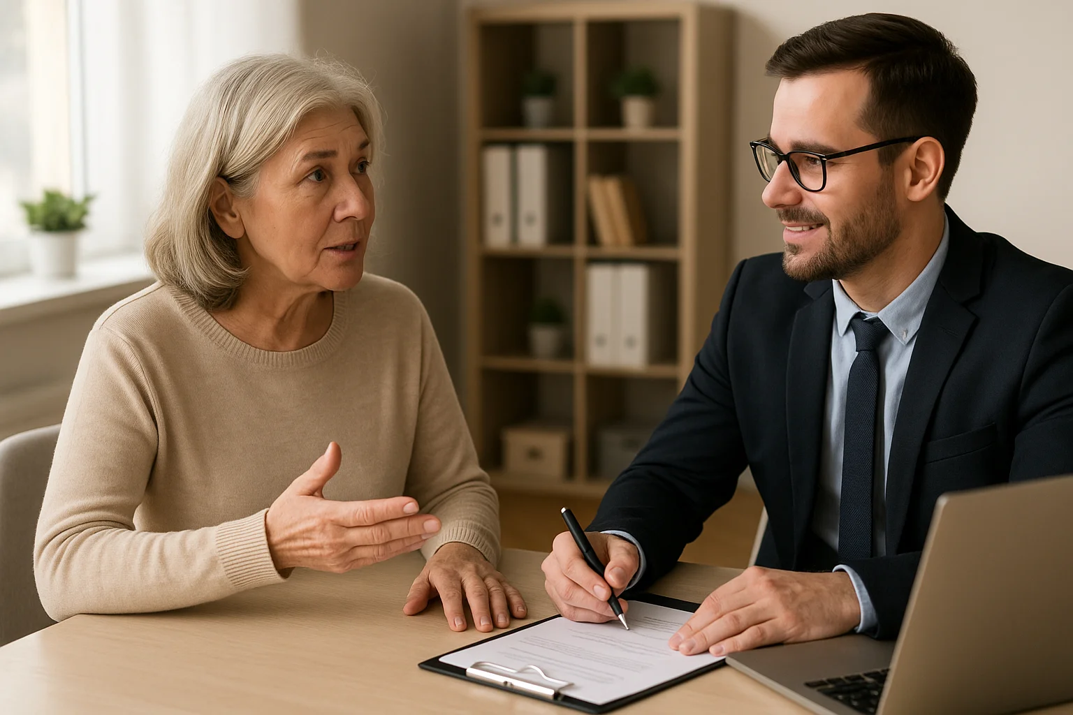 Discussion with advisor